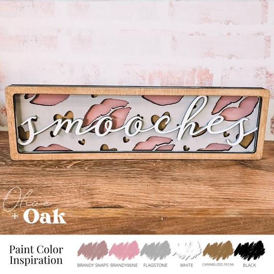 DIY Smooches Chunky Shelf Sitter