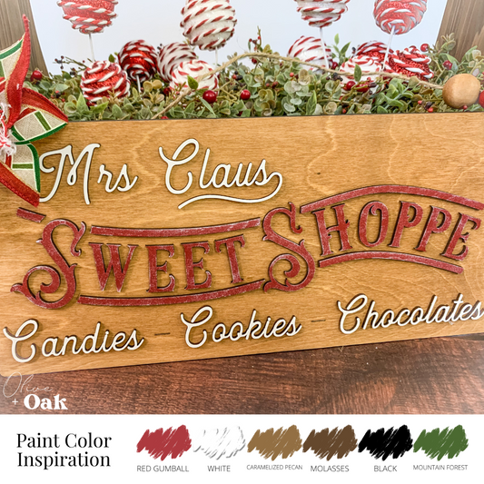 DIY Sweet Shoppe Hanging Sign