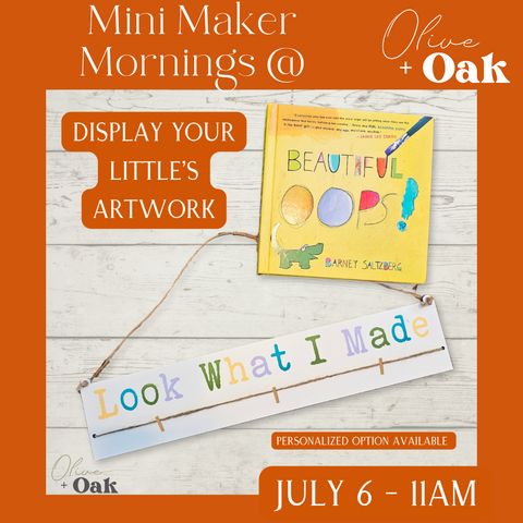 Mini Makers - Story & Craft - July 6th @ 11am