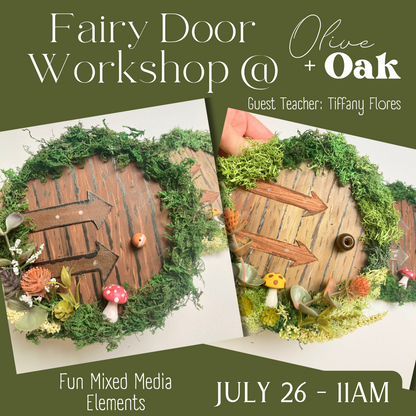 DIY Fairy Door Workshop - July 26 @ 11am
