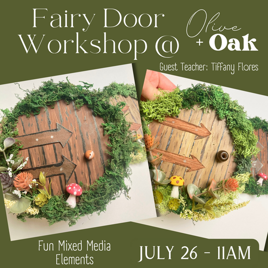 DIY Fairy Door Workshop - July 26 @ 11am