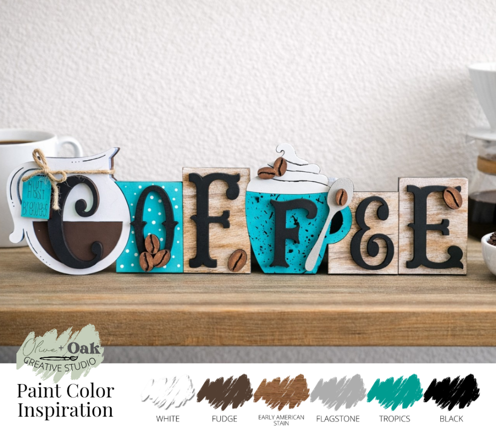 DIY Coffee Shelf Sitter