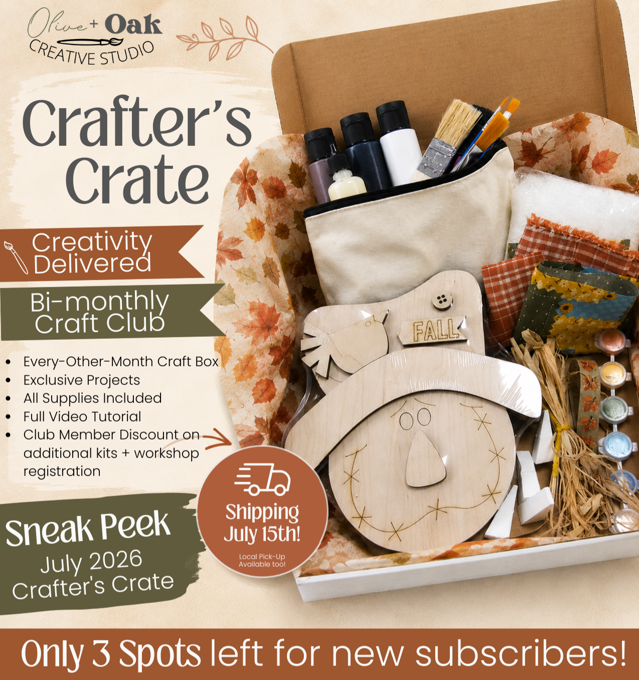 Olive + Oak DIY Subscription Box