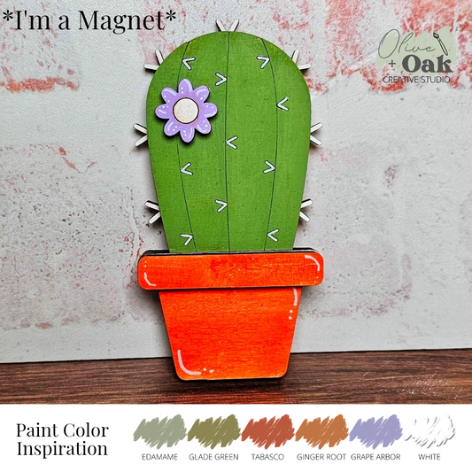 DIY Magnet Kit - Cactus
