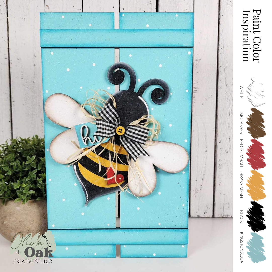 DIY Bumble Bee Picket Sign