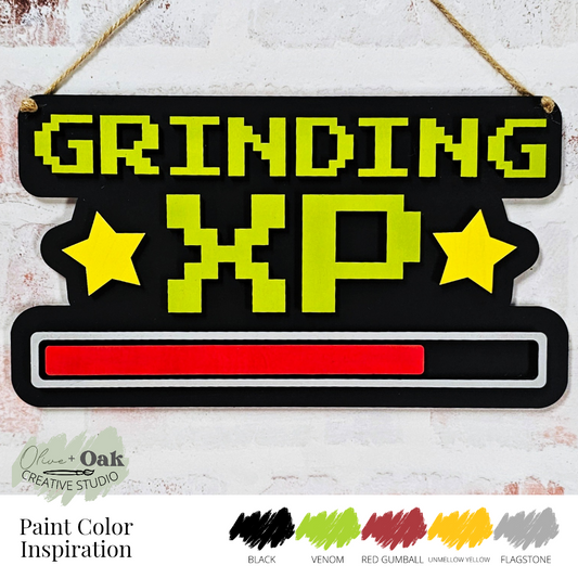 DIY Grinding XP Wall Hanger