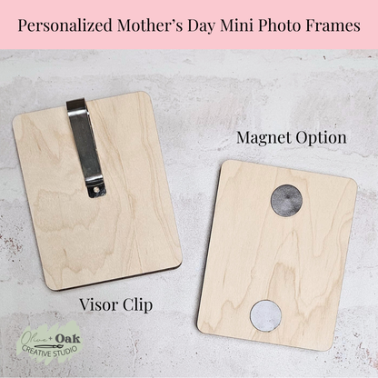 Personalized Mother's Day Mini Photo Frame