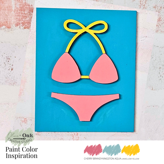 DIY Bikini Mini Sign *Insert ONLY*