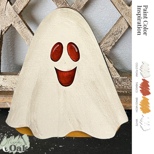 DIY Candy Corn Mini - Ghost