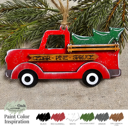 DIY Kit Side Truck Ornament