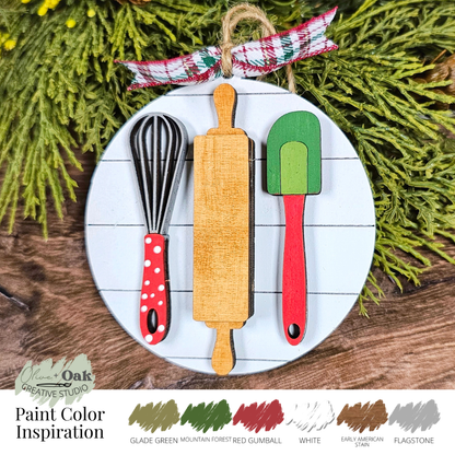 DIY Kit Kitchen Tools Ornament