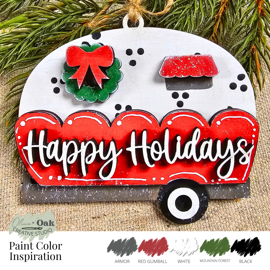 DIY Kit Camper Ornament