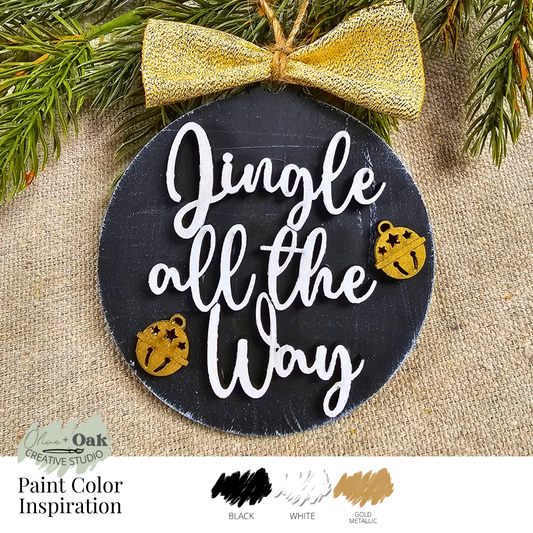 DIY Kit Jingle All the Way Ornament