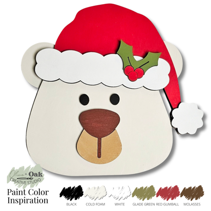 DIY Mini Polar Bear Shelf Sitter