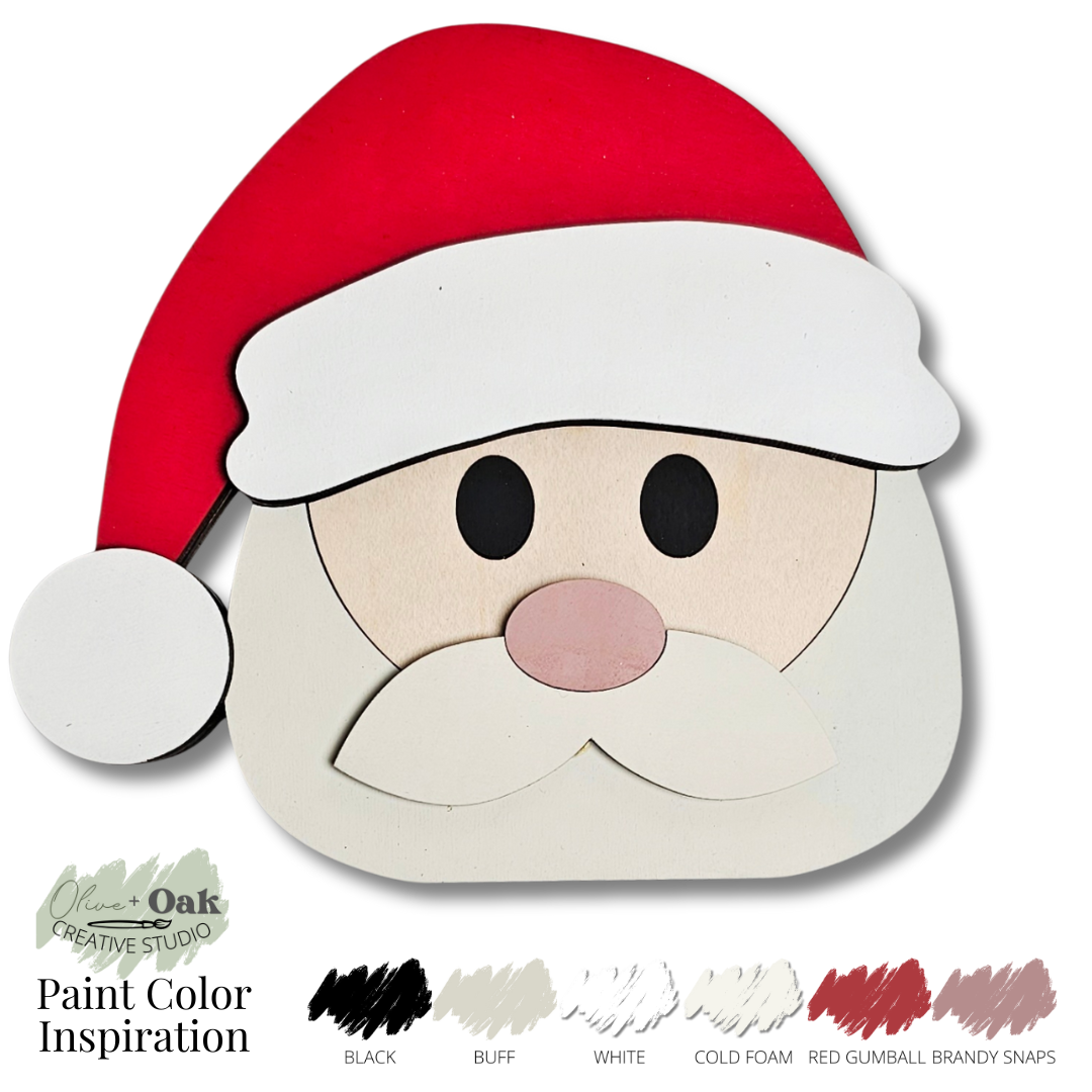 DIY Mini Santa Shelf Sitter