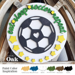 DIY Soccer Star Round Hanger