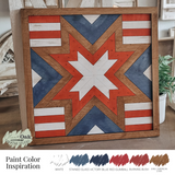 DIY Barn Quilt Square Sign