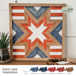 DIY Barn Quilt Square Sign