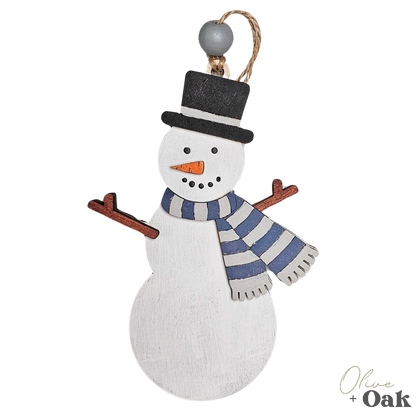DIY Kit Snowman Ornament