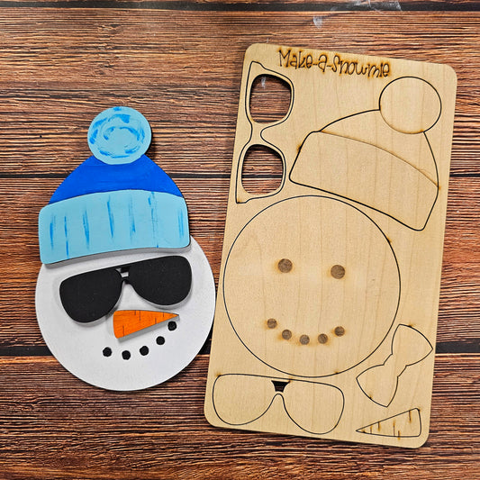 DIY Kit Snowmie Pop Out