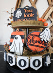 Fa-Boo-Lous Halloween Tiered Tray Set