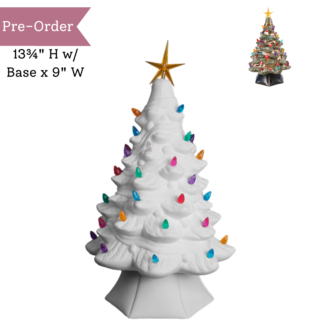 Ceramic Supreme Lighted Christmas Tree