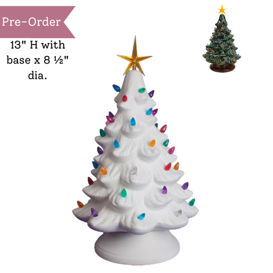 Ceramic Lighted Christmas Tree