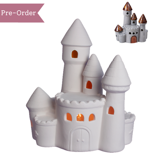 Ceramic Lighted Magic Castle