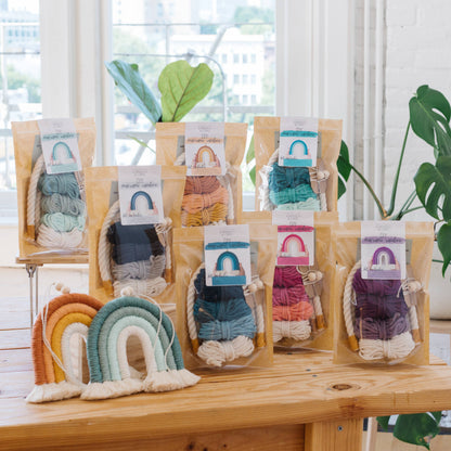 DIY Macrame Rainbow Kit - Olive
