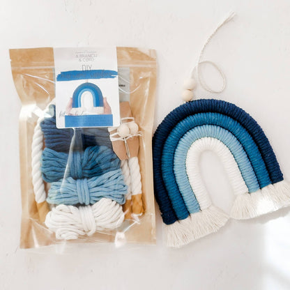 DIY Macrame Rainbow Kit - Olive