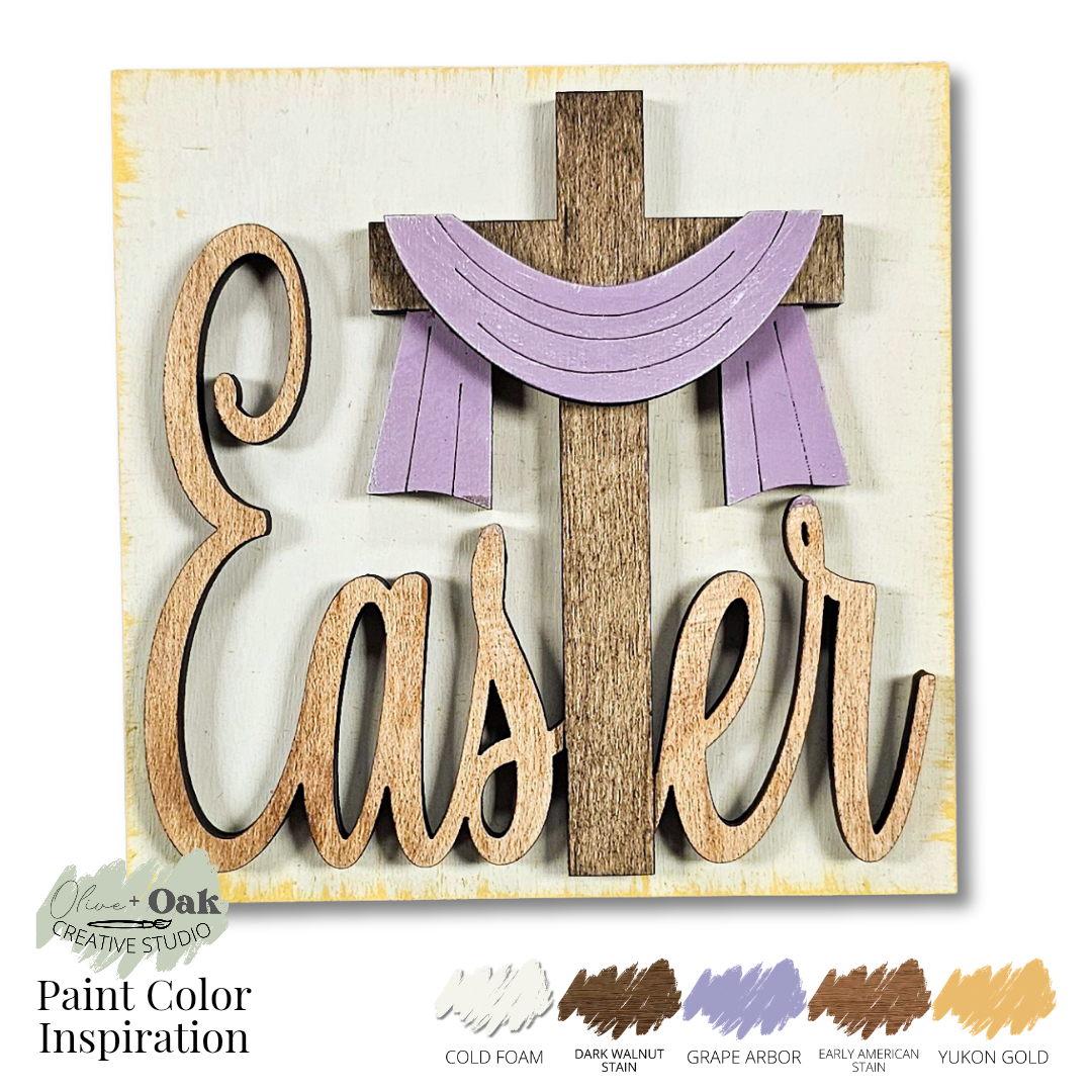 DIY Mini Easter Square Tiles *Inserts ONLY*