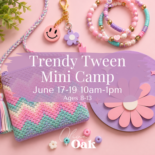 Trendy Tween Mini Camp - June 17-19