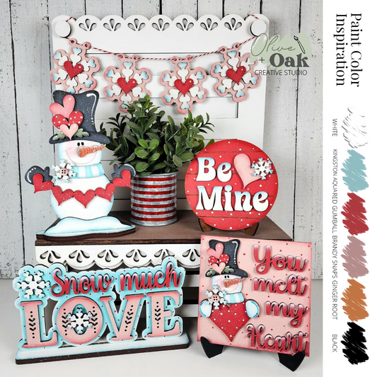 DIY Melt My Heart Tier Tray Set