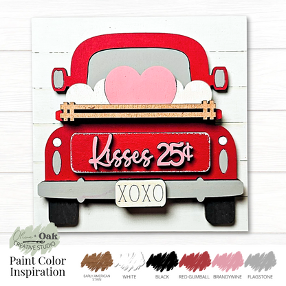 DIY Mini Valentine's Square Tiles *Inserts ONLY*