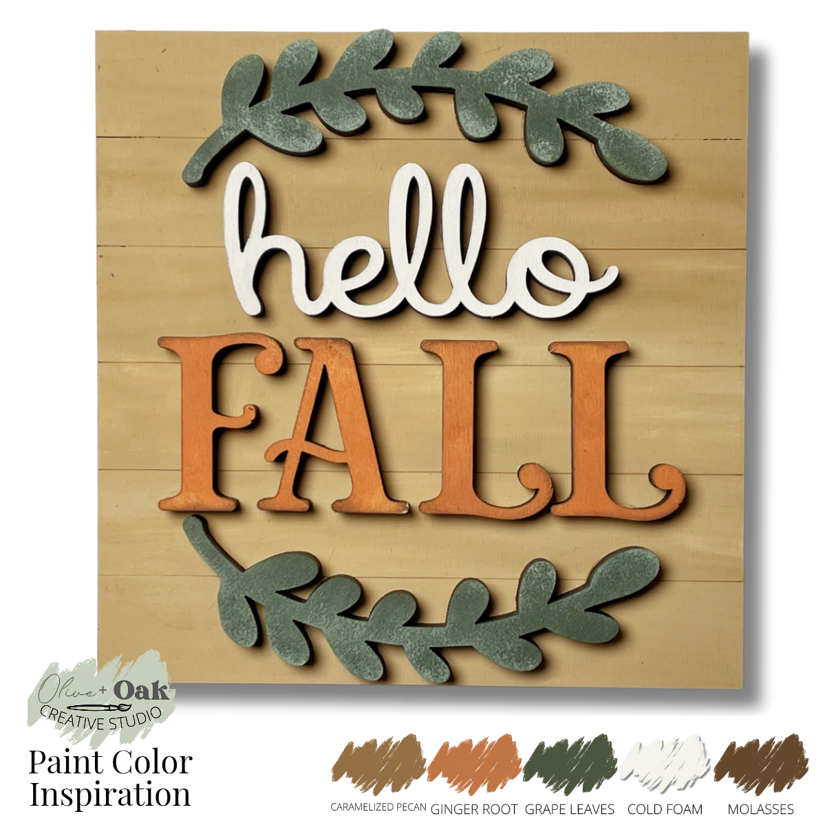 DIY Mini Fall Square Signs *Inserts ONLY*