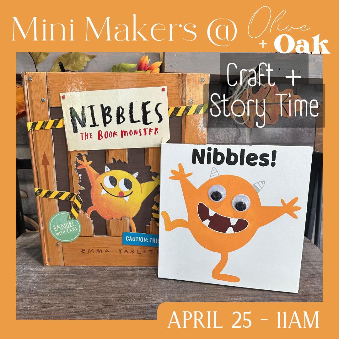 Mini Makers - Story & Craft - April 25 @ 11am