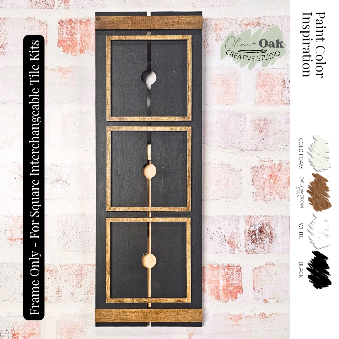 DIY Interchangeable Pallet Frame *FRAME ONLY* Square Signs Frame