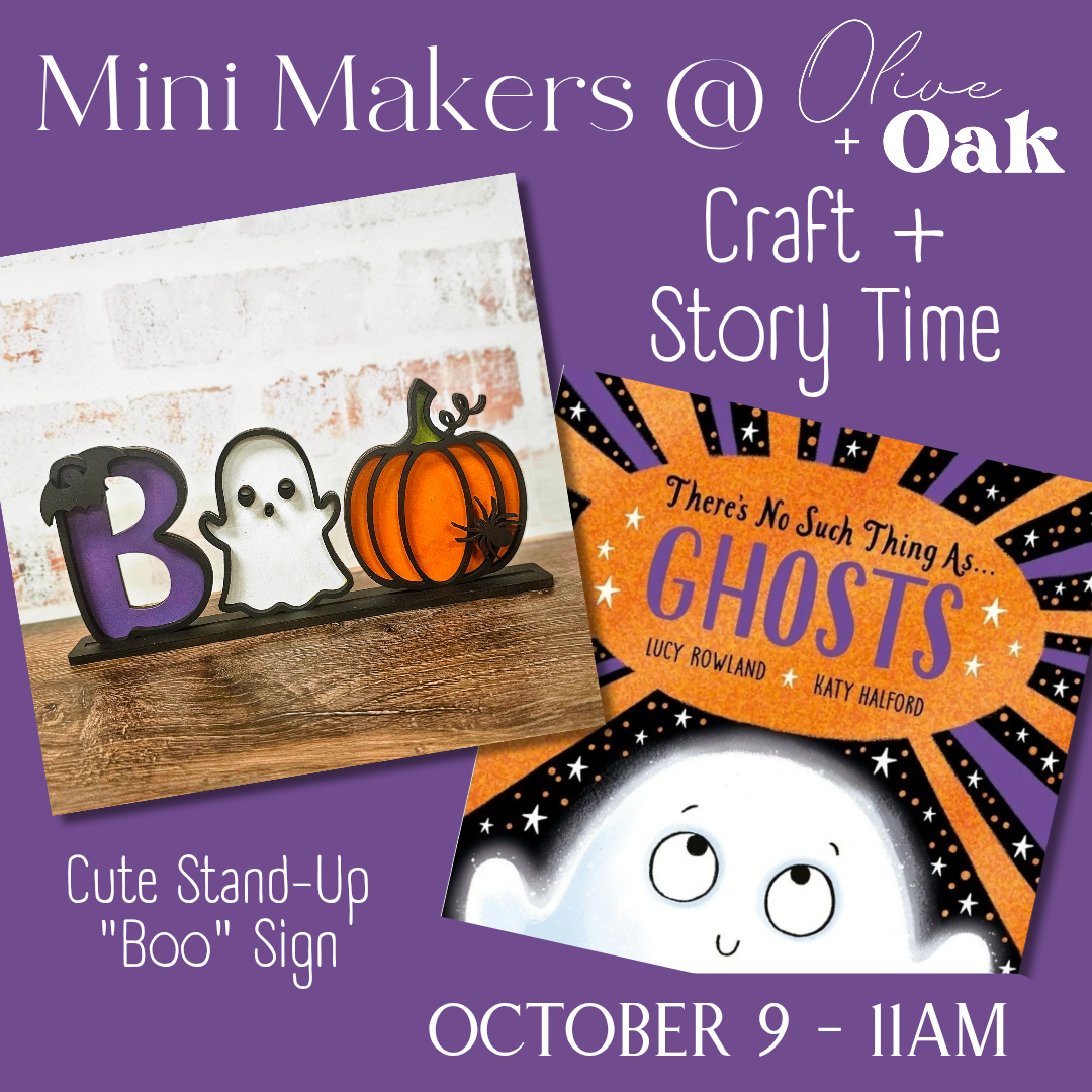 Mini Makers - Story & Craft - October 9 @ 11am