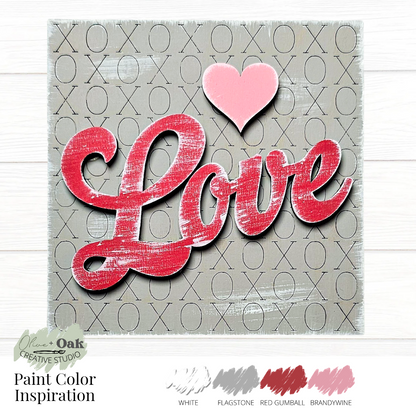 DIY Mini Valentine's Square Tiles *Inserts ONLY*