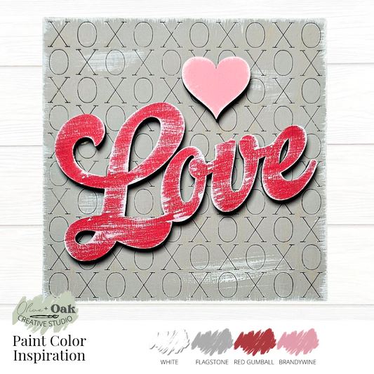 DIY Mini Valentine's Square Tiles *Inserts ONLY*