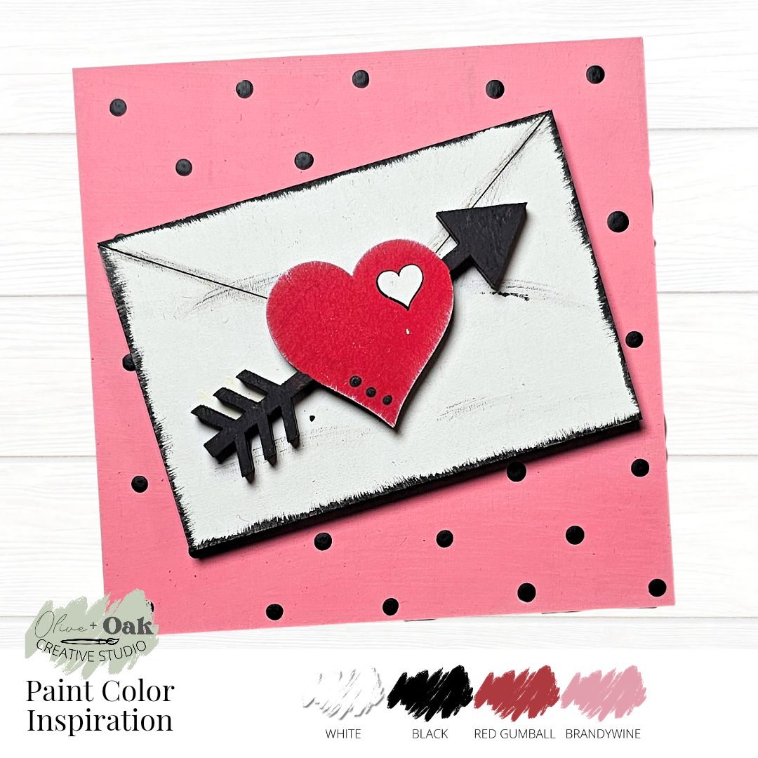 DIY Mini Valentine's Square Tiles *Inserts ONLY*