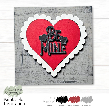 DIY Mini Valentine's Square Tiles *Inserts ONLY*