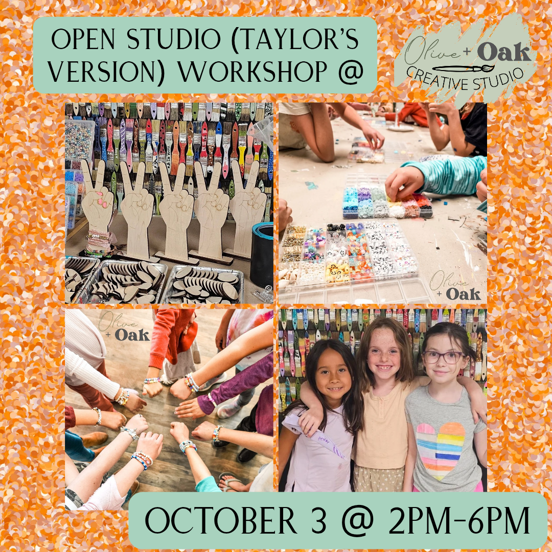 Open Studio - Taylor’s Version Workshop - October 3 @ 2pm-6pm