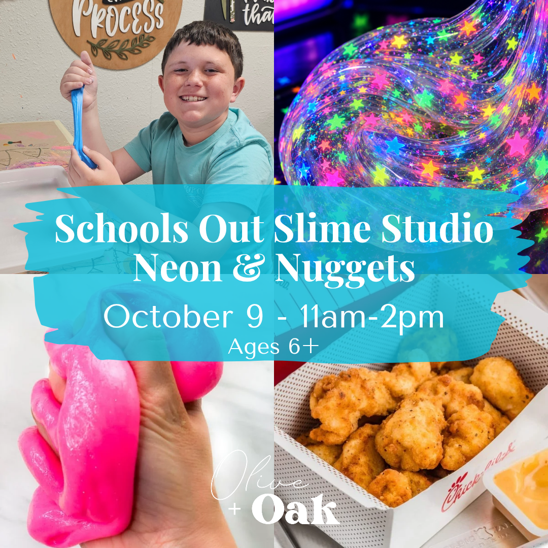 Slime Studio Nuggets & Neon - October 9 - 11am-2pm