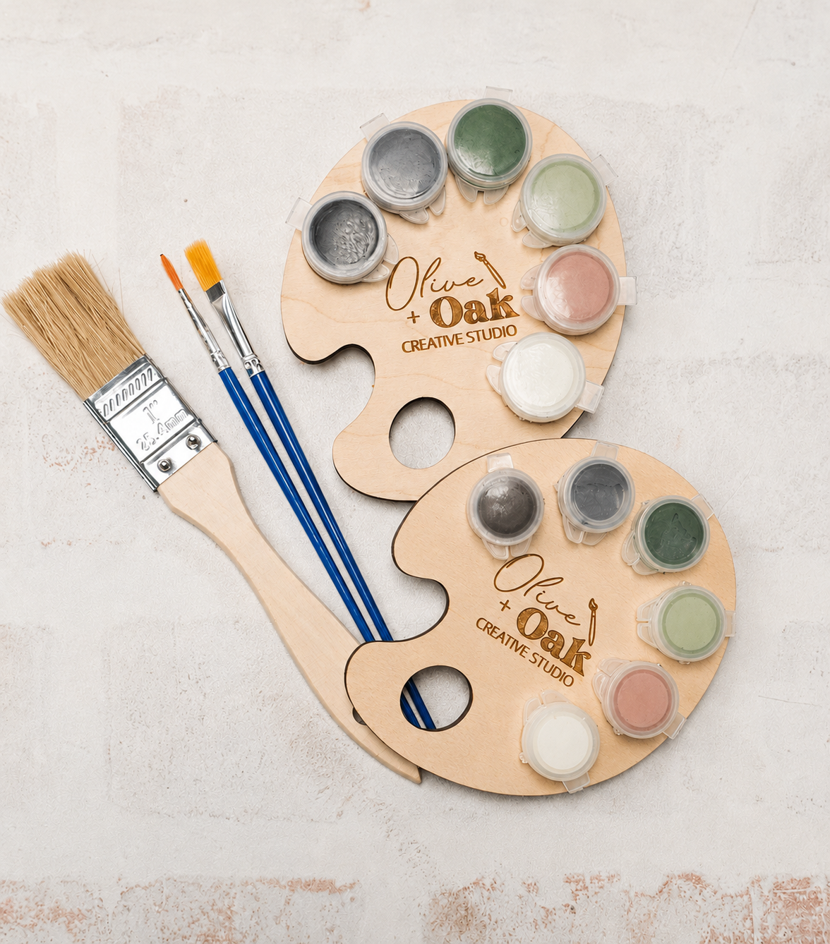 Mini Paint Palettes - Paint Holders
