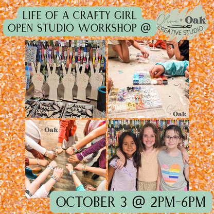 Open Studio - Taylor’s Version Workshop - October 3 @ 2pm-6pm