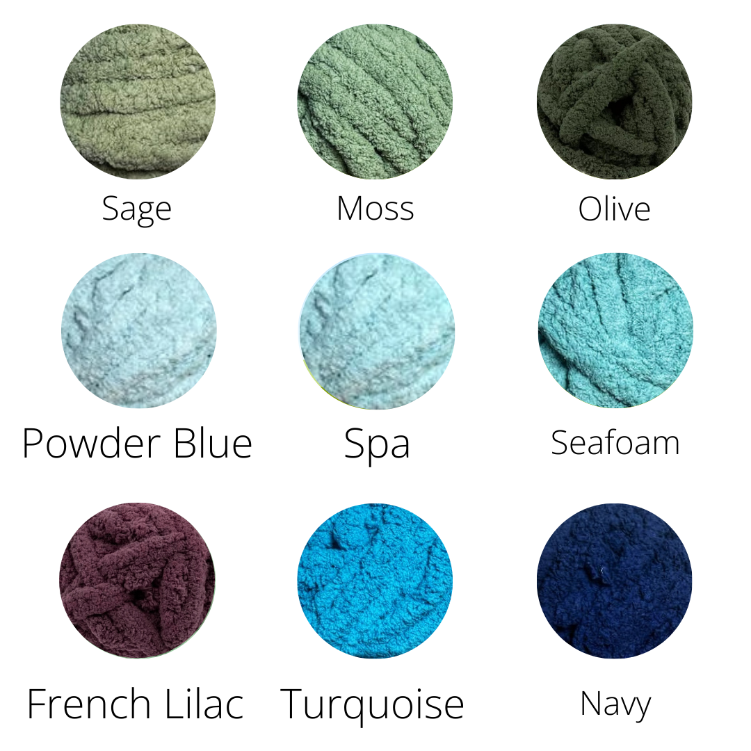 Chunky Knit Blanket Workshop - October 26 - 11am