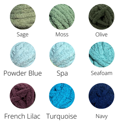 Chunky Knit Blanket Workshop - October 26 - 11am
