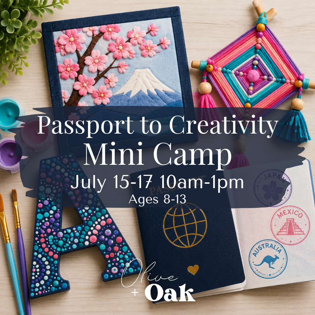 Passport to Creativity Mini Camp - July 15-17