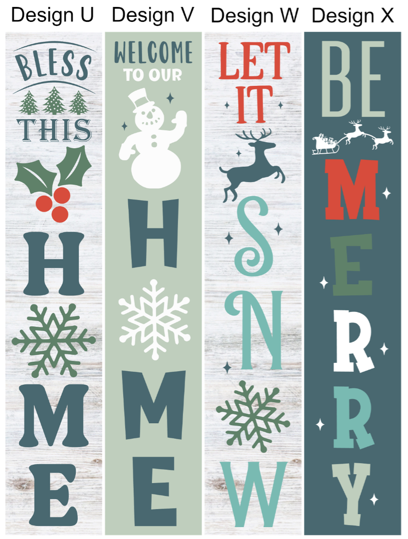 DIY Porch Leaner - Seasonal - You Choose Design